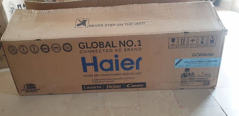 Haier AC new DC inverter, 1 ton, used for 2 months 4