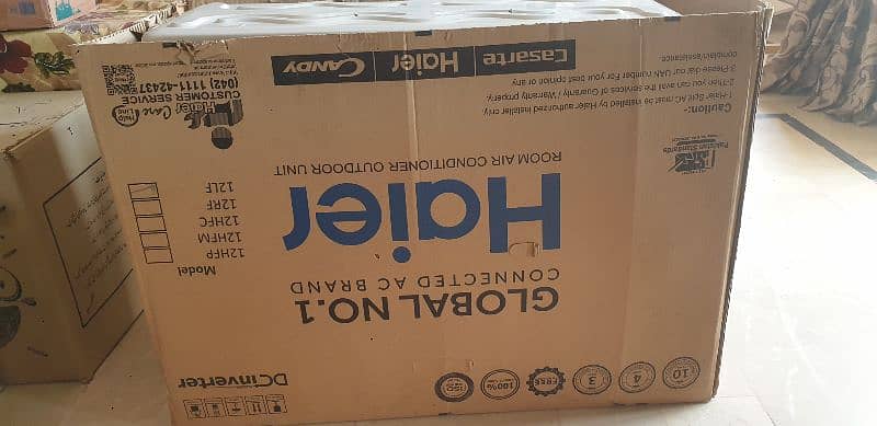 Haier AC new DC inverter, 1 ton, used for 2 months 5