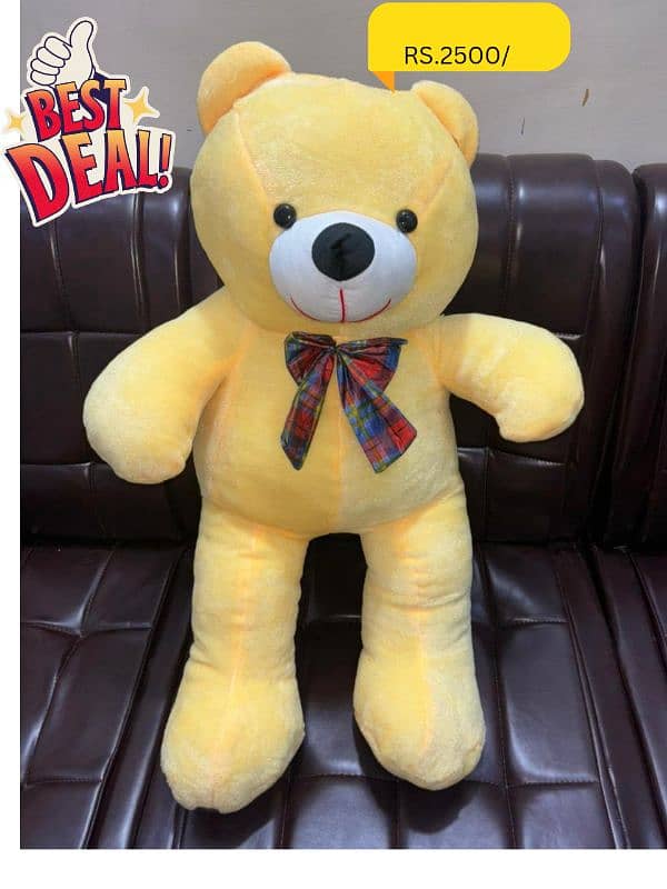 Sweet Teddy Bear (in different colours available ) 2.5 Feet 0