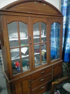 Used Wooden Showcase