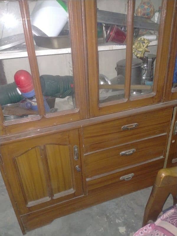 Used Wooden Showcase 2