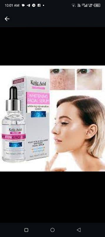 whitening facial and whitening serum 12