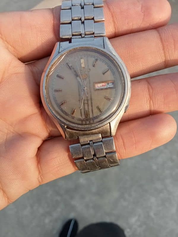 original Japan Seiko 5 automatic watch 8