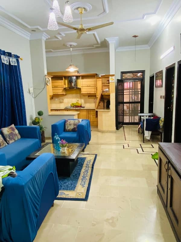 Gulshan Iqbal block 3 Portion For Rent 5 Bed 3 washroom *Code(12966)* 0