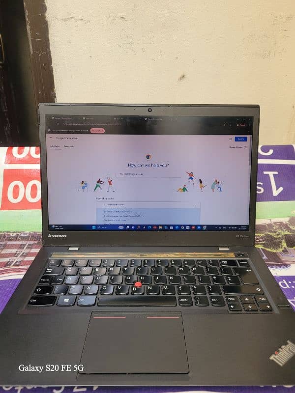 Lenovo X1 carbon, core i5  5th generation 5