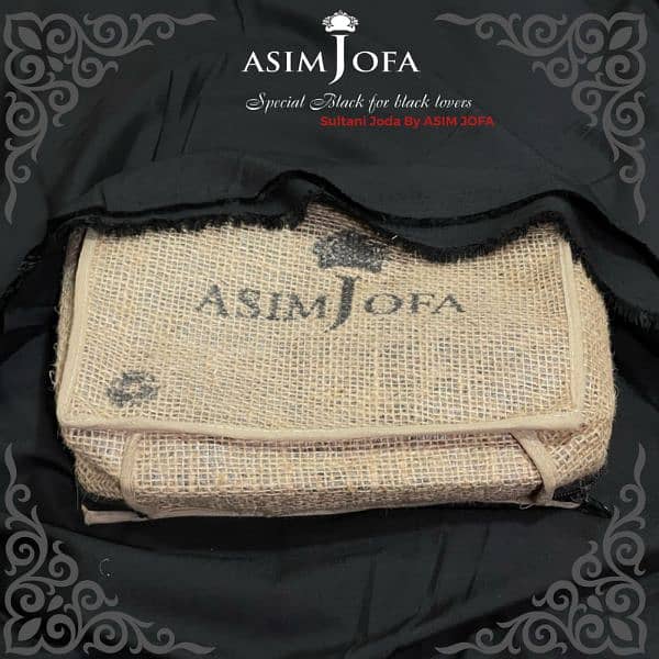 ASIM JOFA*   *Special Royal Black  For Black Lovers * 0