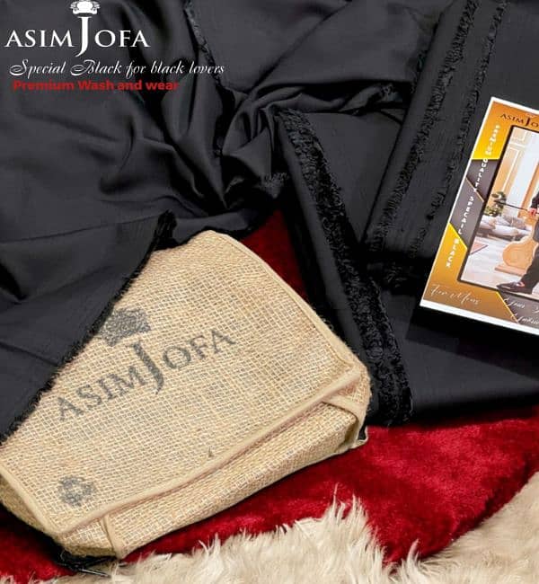 ASIM JOFA*   *Special Royal Black  For Black Lovers * 3