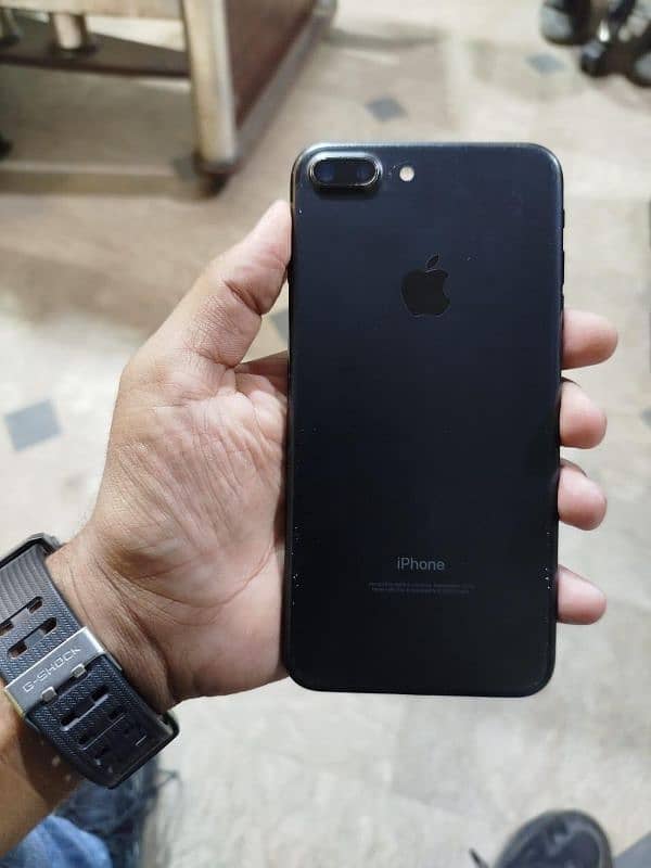 I Phone 7 Plus Black Colors 128Gb Official PTA Approved 1