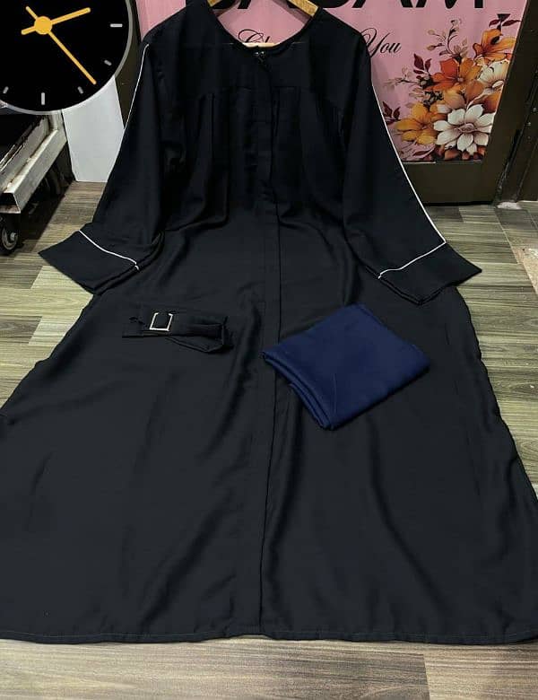 georgette full abaya 1