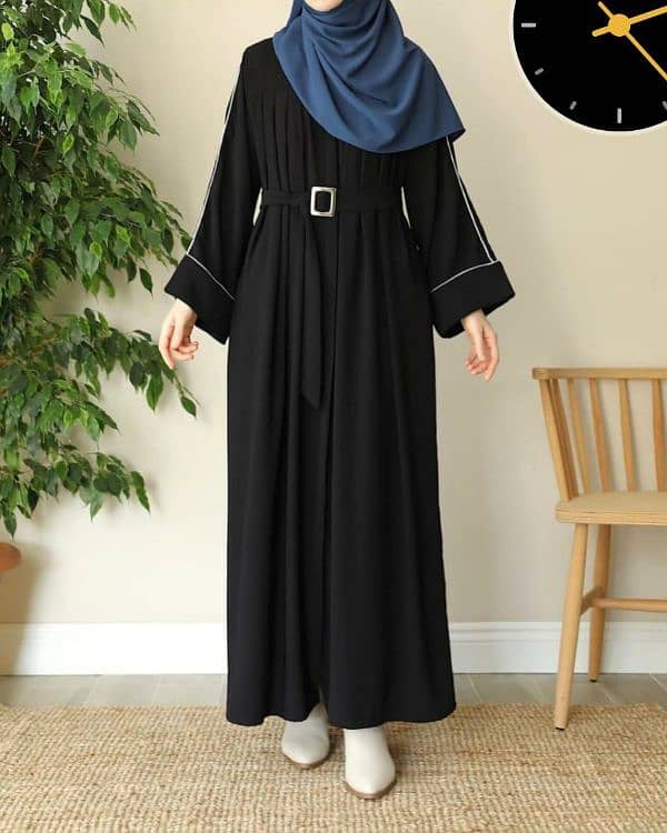 georgette full abaya 2