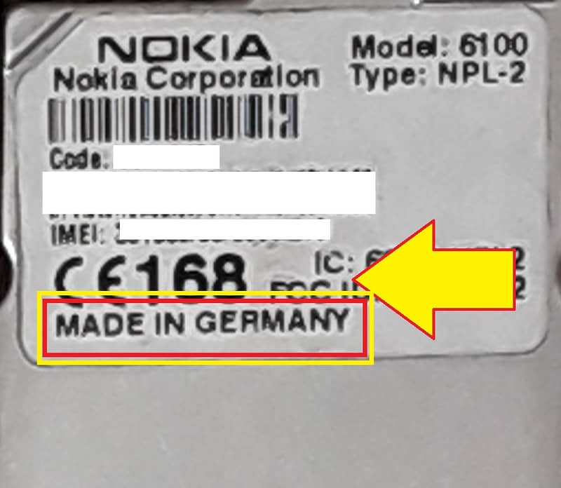 Nokia 6100 PTA approved for Nokia Lovers 1