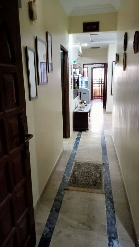 Flat for sale on main university road opposite NED university 11