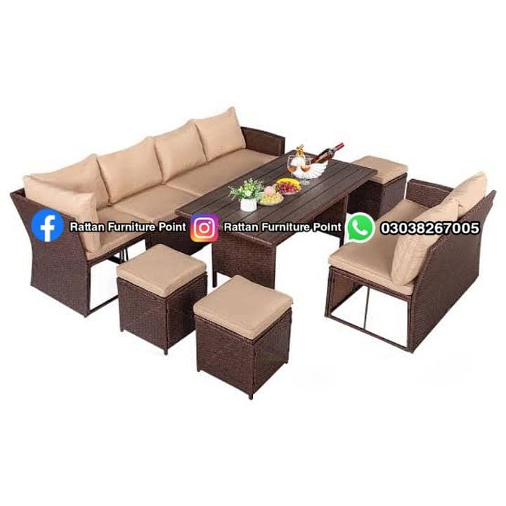 rattan furniture /rattan sofa/rattan chairs/garden sofa/cafe furniture 11