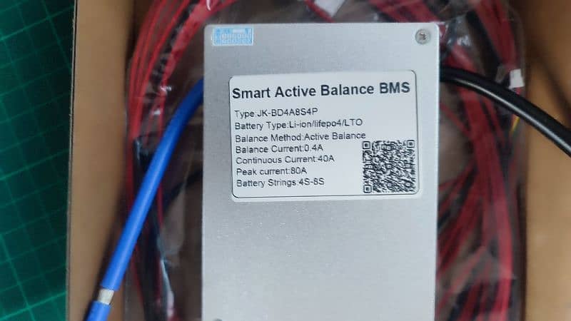 Smart Jk BMS 12V 24V 48V 60V 72 volt Lithium Battery Management system 6