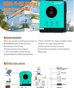 Busbyr 6.2kw Solar Hybrid Inverter