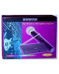 SHURE SH 200 WIRELESS MIC