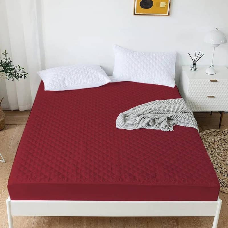 Premium Quality mattress cover (FREE DELIVERY IN ALL PAK) 0