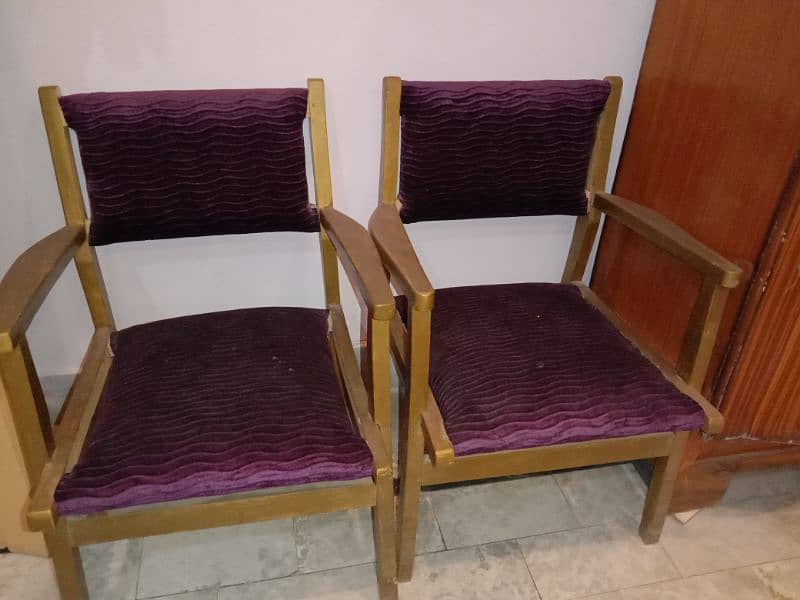 Chairs for sale with cushions 2