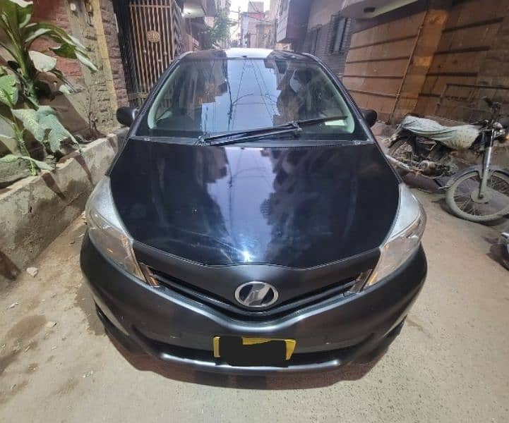 Toyota Vitz Model 2012 New shape 100% Total Original no Touchup 1