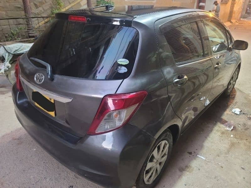 Toyota Vitz Model 2012 New shape 100% Total Original no Touchup 3