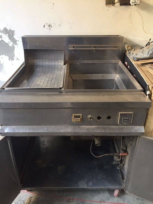 double basket fryer for sell 3