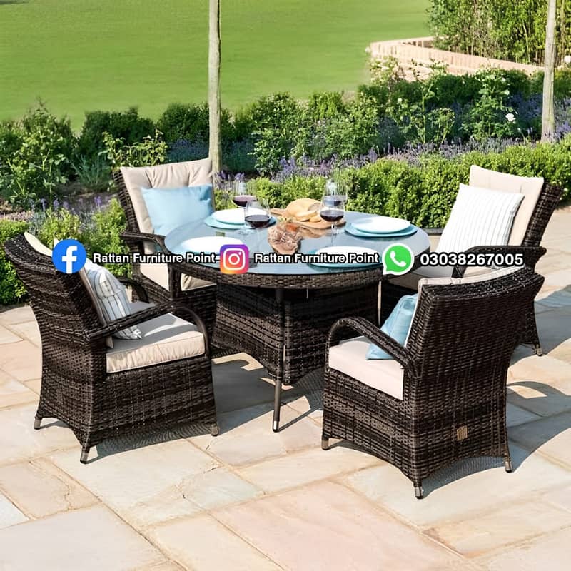 rattan dining table/5 seater dining/chairs/center tables/outdoor chair 0