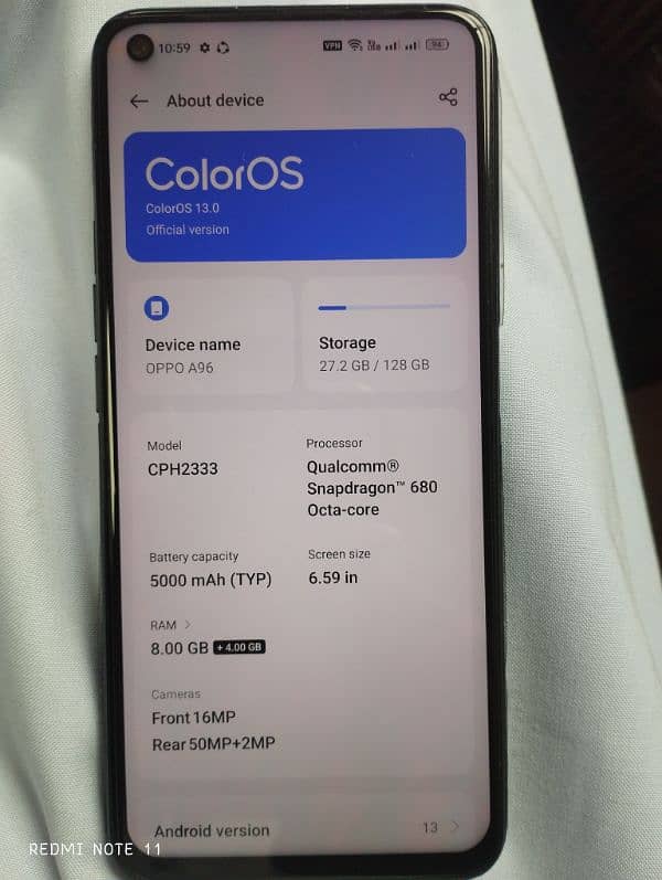 Oppo A96 6