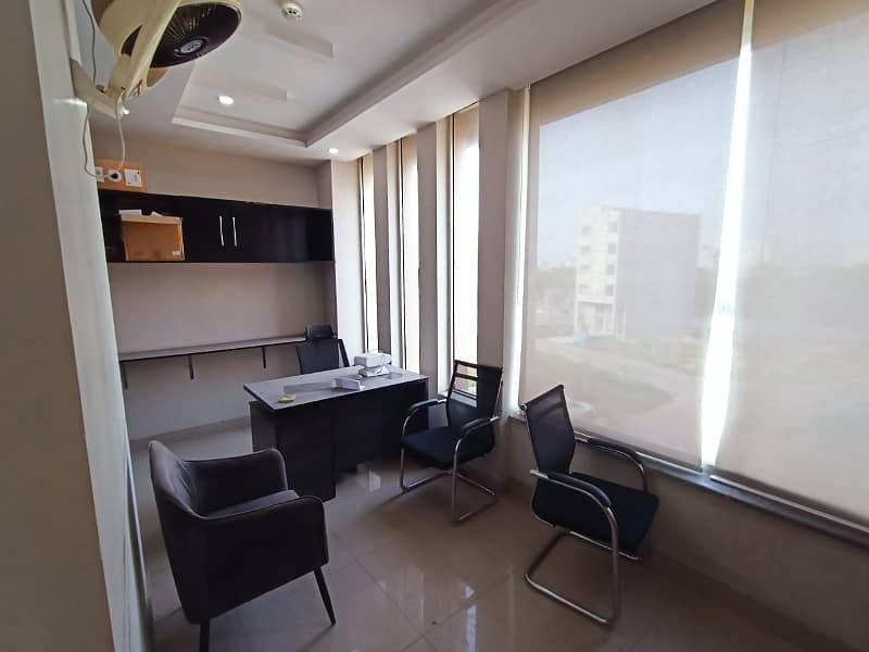 Fully Furnished Office With Premium Furnishing Available For Rent 11