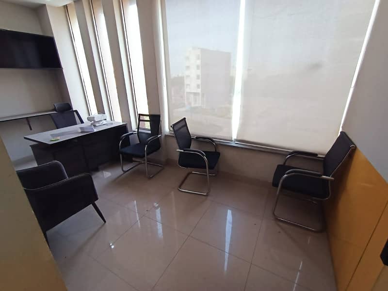 Fully Furnished Office With Premium Furnishing Available For Rent 12