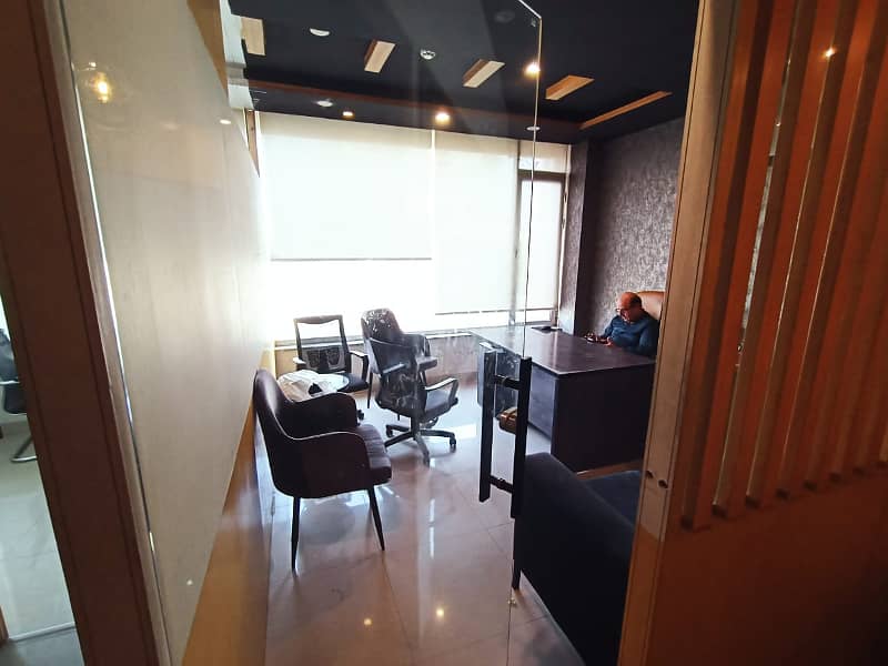 Fully Furnished Office With Premium Furnishing Available For Rent 20