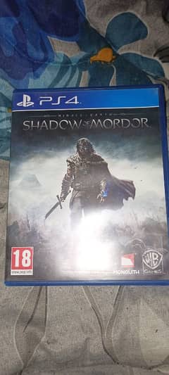 Shadow of Mordor PS4 For Sale Or Exchange