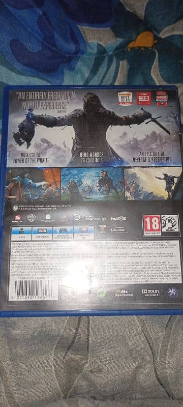 Shadow of Mordor PS4 For Sale Or Exchange 1