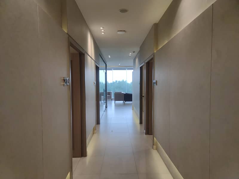 8 Marla Floor With Prtitions And Tiles Installed For Rent At Fountain And Courtyard Of RAYA 2