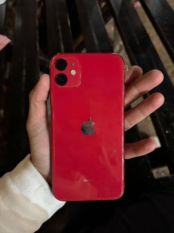 Iphone 11 265GB Non PTA Red Color 0