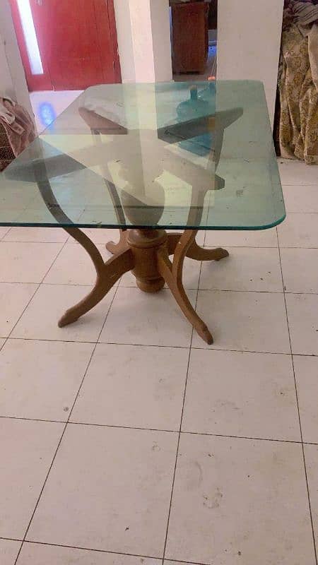 center table for sale 12mm glass made 1