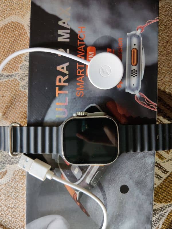 Ultra 2 Max Smart Watch 49mm - 2.12 Sports Version (Only 1 Week Use] 4