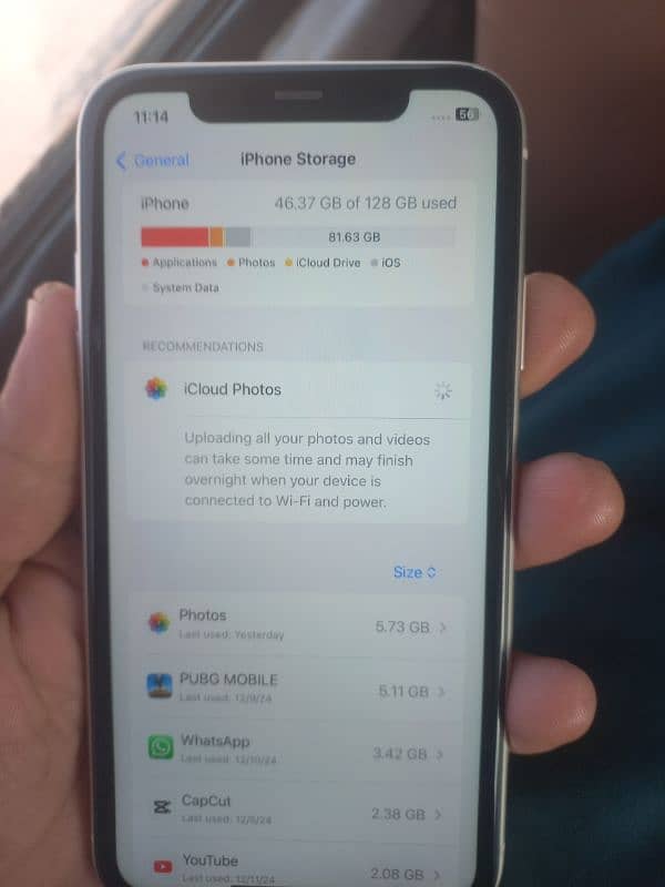 iPhone 11 DG khan 03464424632 watsap 6