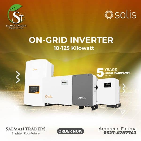 Solis Ongrid & Hybrid inverters 0