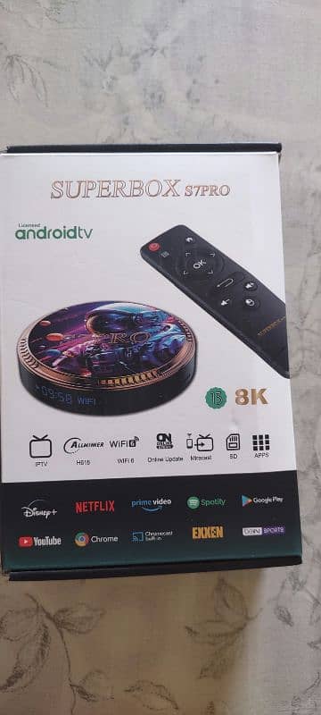 Top class Android T. v box S7 Pro 8/128 (Only 2 days used) 1