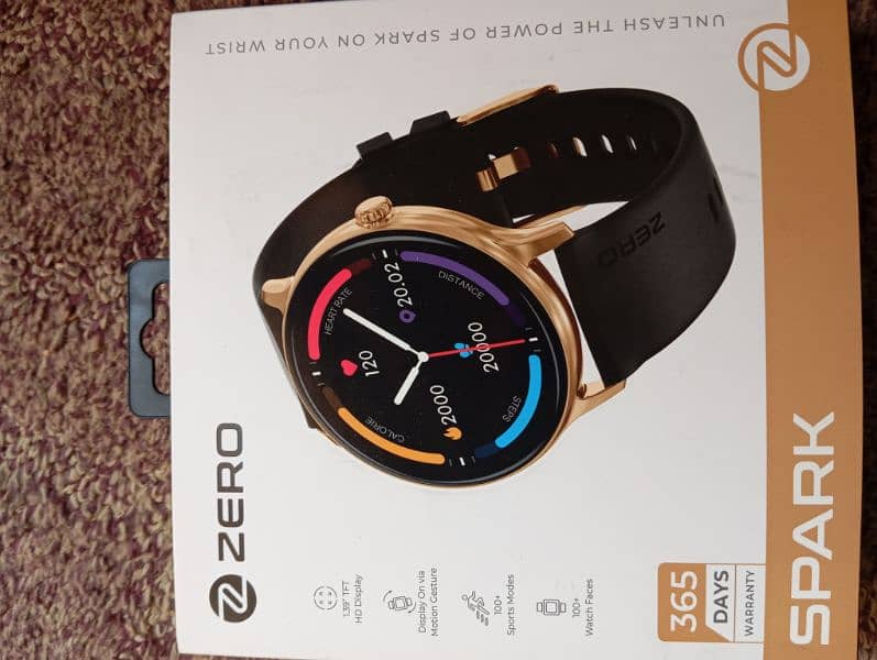 zerolifestyle spark smart watch 0