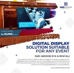 Smd | smd screen on rent | smd on rent for events in karachi