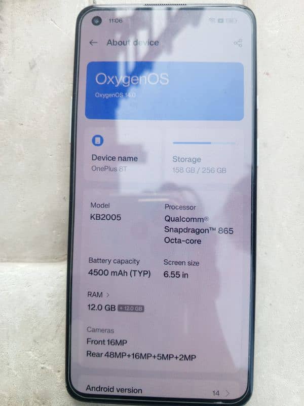 oneplus 8t sell non PTA 1