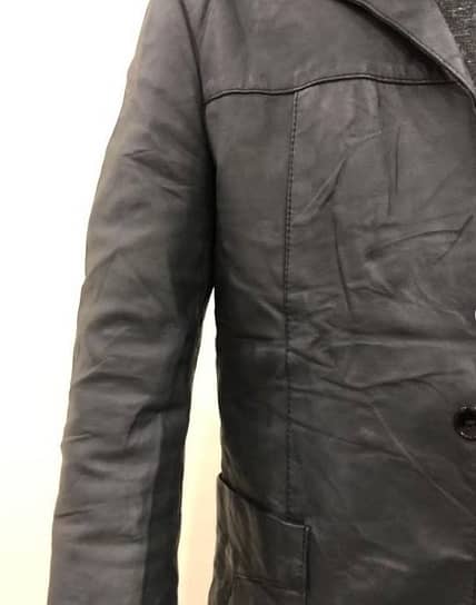 Pure Leather Coat- slightly used 5