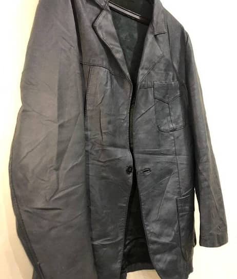 Pure Leather Coat- slightly used 8