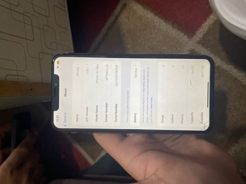 iphone xsmax 64gb jb 7