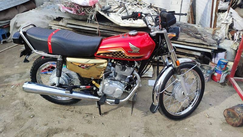 honda 125 self start lush condition 0