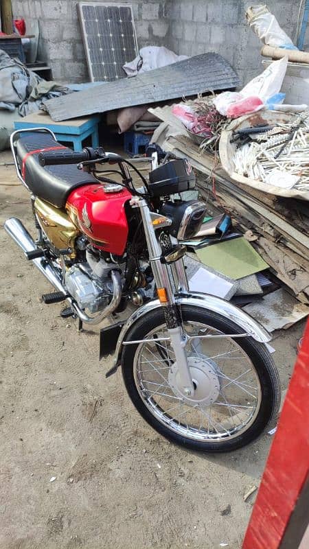 honda 125 self start lush condition 1