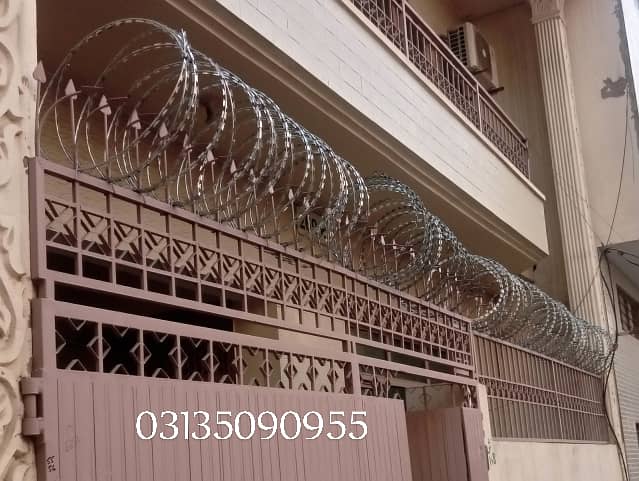 Razor wire , Chainlink Fence , Barbed Wire, Security Fence Weld mesh 8