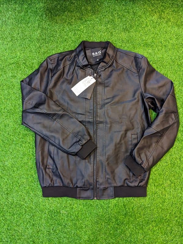 New Faux Leather Jacket soft leather 1