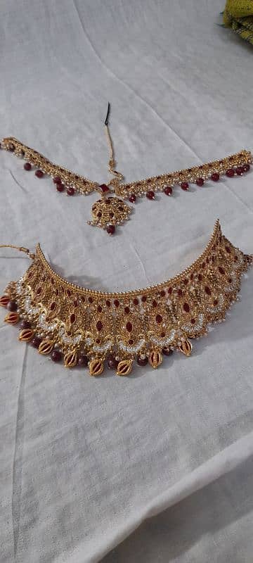 heavy bridal jewellery set 0